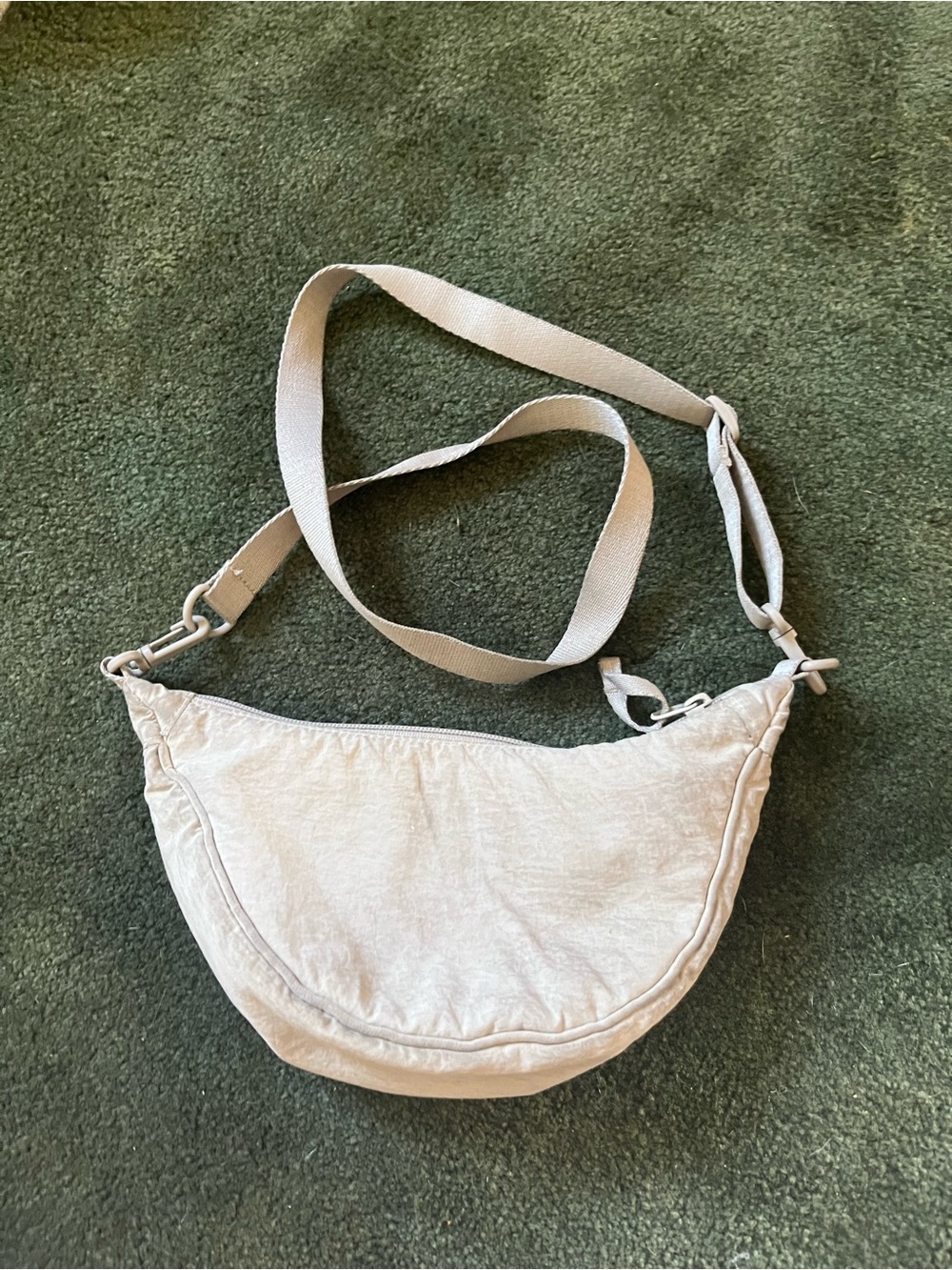 Uniqlo Beige Round Mini Shoulder Bag